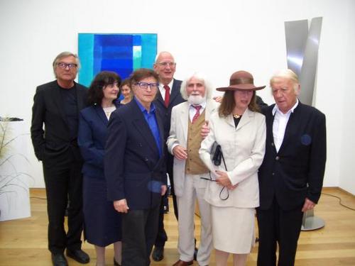 von links nach rechts: Hans-Günther Van Look, 
			 Frau Waibel, Hermann Waibel, Roland Phleps,
	                 Karl-Heinz Adler, Frau Adler, Heinz Mack