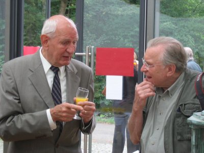 P. Jacobi und R. Phleps im Gespräch
