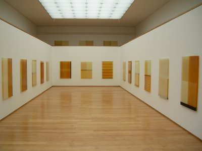Blick in die Ausstellungshalle