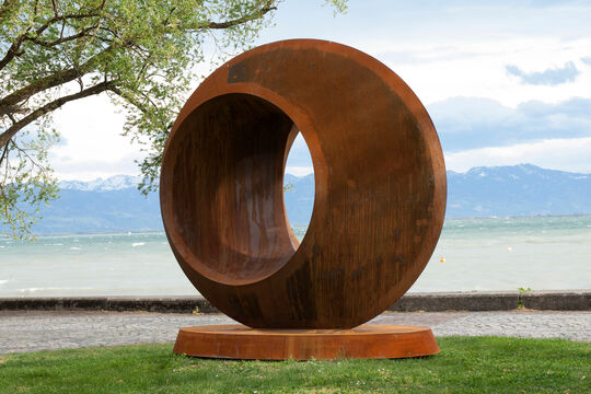 Rüdiger Seidt: Skulptur "Tetracircle"