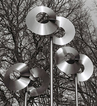 Roland Phleps: Kinetische Skulptur "Windspiel" (Detail)