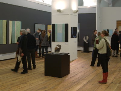 Ausstellung in der Magdalenenburg der Festung Königstein mit Gemälden von Peter Albert und Skulpturen von Roland Phleps