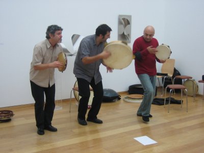 Internationales Rahmentrommel-Trio "TAMBURO MUNDI"